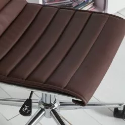 Mooved Bürodrehstuhl Marilyn - Braun -Buromobel Verkaufe buerodrehstuhl marilyn kunstleder braun 4037544