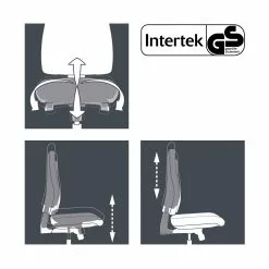 Topstar Bürodrehstuhl Sitness 15 - Blau -Buromobel Verkaufe buerodrehstuhl sitness 15 blau 2017394