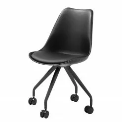 Mørteens Stuhl Jessen (2er-Set) - Schwarz -Buromobel Verkaufe buerostuhl jessen 2er set schwarz 4192908