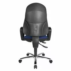 Topstar Bürostuhl Syncro Steel - Blau / Schwarz -Buromobel Verkaufe buerostuhl syncro steel textilbezug blau schwarz 248287