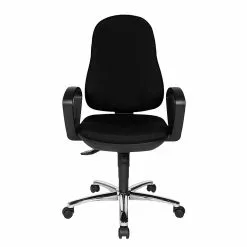 Topstar Bürostuhl Syncro Steel - Schwarz -Buromobel Verkaufe buerostuhl syncro steel textilbezug schwarz 247324