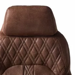 Home24office Chefsessel Baylor XXL - Braun / Kupfer -Buromobel Verkaufe chefsessel baylor xxl microfaser kunststoff kupfer 5014512