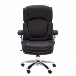 Fredriks Chefsessel Buda XXL - Kunstleder - Schwarz / Silber -Buromobel Verkaufe chefsessel buda xxl kunstleder schwarz silber 5159148