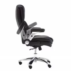 Fredriks Chefsessel Buda XXL - Kunstleder - Schwarz / Silber -Buromobel Verkaufe chefsessel buda xxl kunstleder schwarz silber 5159160