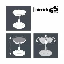 Topstar Fitness-Hocker Sitness Bob - Schwarz -Buromobel Verkaufe fitness hocker sitness bob schwarz 2016862