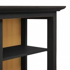 Maison Belfort Sideboard Azjana I - Schwarz / Pinie Honig -Buromobel Verkaufe highboard azjana pinie teilmassiv 3394461