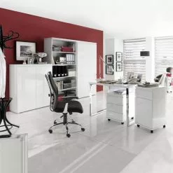 Fredriks Rollcontainer Paddington - Hochglanz Weiß 17 Fredriks Rollcontainer Paddington - Hochglanz Weiß -Buromobel Verkaufe paddington rollcontainer hochglanz weiss lackiert mit 3 schubladen 1225045