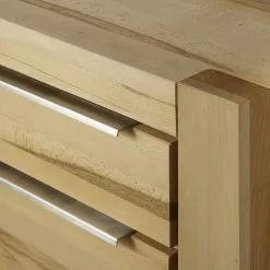 Ars Natura Sideboard Pia I - Kernbuche massiv -Buromobel Verkaufe pia sideboard kernbuche massiv geoelt 1310288