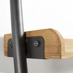 Ars manufacti Regal Calafell I - Tanne massiv / Eisen - Tanne / Schwarz -Buromobel Verkaufe regal calafell i tanne massiv eisen tanne schwarz 4350080