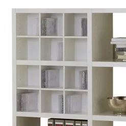 Fredriks Regal Concept VI - Hochglanz Weiß / Eiche Dekor -Buromobel Verkaufe regal concept vi hochglanz weiss eiche dekor 1994094