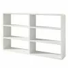 Loftscape Bücherregal Empire - Cremeweiß - Höhe: 112 cm - Breite: 185 cm -Buromobel Verkaufe regal concept xiiiv weiss 185 cm 3495317