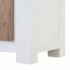 Maison Belfort Regal Doral - Akazie teilmassiv - Weiß / Braun -Buromobel Verkaufe regal doral akazie teilmassiv weiss braun 1962158