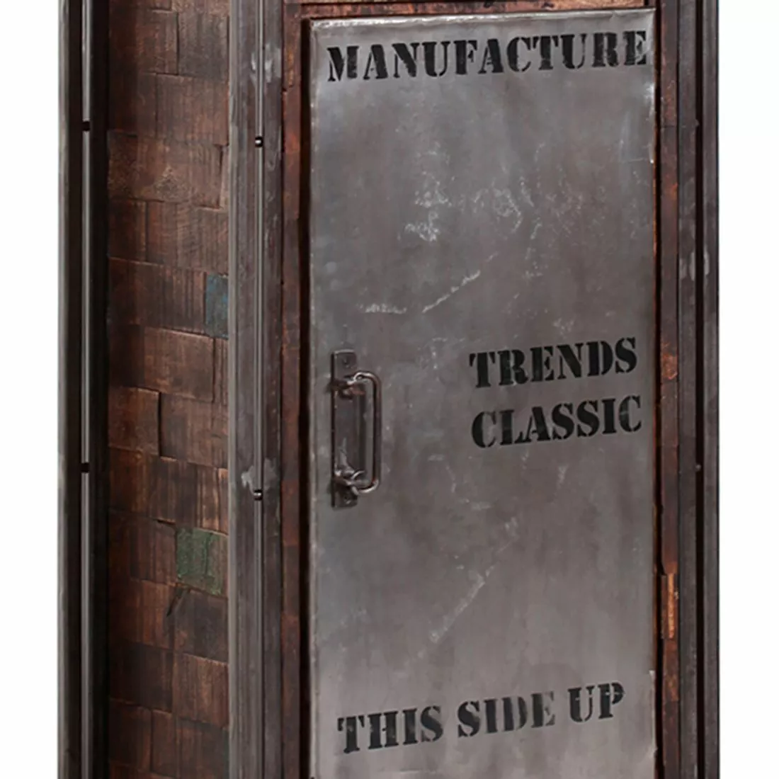 Red Living Regal Factory I - Mango massiv - lackiert 4 Red Living Regal Factory I - Mango massiv - lackiert – Bild 2