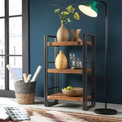 Ars manufacti Regal Manchester III - Akazie massiv / Metall - Akazie / Anthrazit 18 Ars manufacti Regal Manchester III - Akazie massiv / Metall - Akazie / Anthrazit -Buromobel Verkaufe regal manchester iii akazie massiv metall 2953537