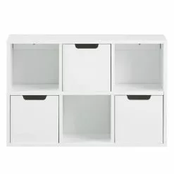 Mørteens Regal Nees - Eiche teilmassiv - Weiß