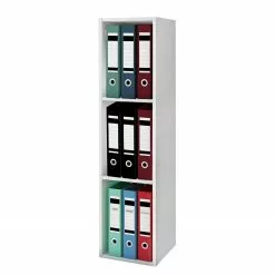 VCM Regal Offas - Weiß - Höhe: 107 cm