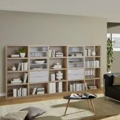 Fredriks Regal Concept II - Eiche Dekor -Buromobel Verkaufe regal rodos ii eiche dekor 1890374