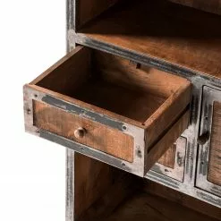 Ars manufacti Regal Wharton II - Akazie teilmassiv / Stahl -Buromobel Verkaufe regal wharton ii mango teilmassiv stahl 5212236