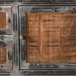 Ars manufacti Regal Wharton II - Akazie teilmassiv / Stahl -Buromobel Verkaufe regal wharton ii mango teilmassiv stahl 5212240