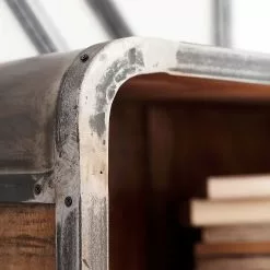 Ars manufacti Regal Wharton II - Akazie teilmassiv / Stahl -Buromobel Verkaufe regal wharton ii mango teilmassiv stahl 5212256