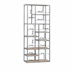 Ars manufacti Regal Woodson III - Akazie Hellbraun 20 Ars manufacti Regal Woodson III - Akazie Hellbraun -Buromobel Verkaufe regal woodson iii akazie massiv eisen akazie hellbraun 4700124