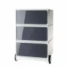 EasyOffice by Paperflow Rollcontainer easyBox I - Weiß / Anthrazit -Buromobel Verkaufe rollcontainer easybox i weiss anthrazit 1595782