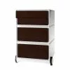 EasyOffice by Paperflow Rollcontainer easyBox II - Weiß / Wenge -Buromobel Verkaufe rollcontainer easybox ii weiss wenge 1595658