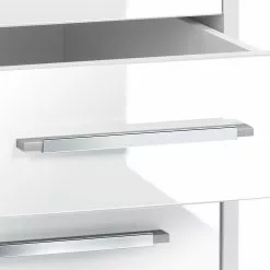 Rollcontainer Merit II - Alpinweiß / Hochglanz Weiß -Buromobel Verkaufe rollcontainer merit ii alpinweiss hochglanz weiss 372272