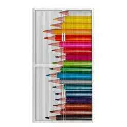 EasyOffice by Paperflow Rollladenschrank easyOffice Bureaux I - Mehrfarbig -Buromobel Verkaufe rollladenschrank easyoffice bureaux i 2223126