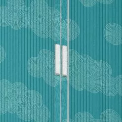 EasyOffice by Paperflow Rollladenschrank easyOffice Enfants - Petrol -Buromobel Verkaufe rollladenschrank easyoffice enfants 2223002