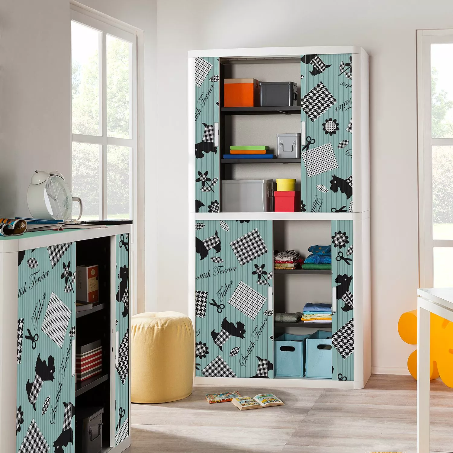 Buromobel Verkaufe -Buromobel Verkaufe rollladenschrank easyoffice enfants iii tuerkis 204 cm 3386317