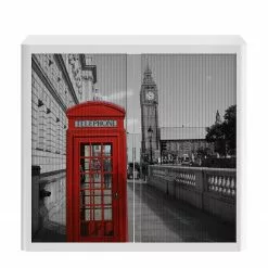 EasyOffice by Paperflow Rollladenschrank easyOffice London III - Grau -Buromobel Verkaufe rollladenschrank easyoffice london iii 2223182