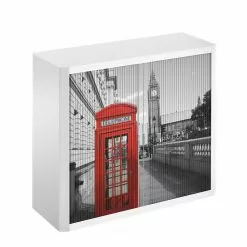 EasyOffice by Paperflow Rollladenschrank easyOffice London III - Grau -Buromobel Verkaufe rollladenschrank easyoffice london iii 2223186