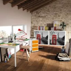 EasyOffice by Paperflow Rollladenschrank easyOffice London III - Grau -Buromobel Verkaufe rollladenschrank easyoffice london iii grau 3513077