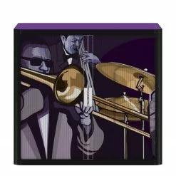 EasyOffice by Paperflow Rollladenschrank easyOffice Musique - Brombeer / Schwarz -Buromobel Verkaufe rollladenschrank easyoffice musique 204 cm 2222962