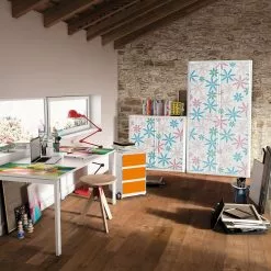 EasyOffice by Paperflow Rollladenschrank easyOffice - Papier Peints VIII - Höhe: 204 cm -Buromobel Verkaufe rollladenschrank easyoffice papier peints viii 204 cm 3512481