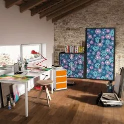 EasyOffice by Paperflow Rollladenschrank easyOffice - Papier Peints XII - Dunkelblau -Buromobel Verkaufe rollladenschrank easyoffice papier peints xii dunkelblau 3512425