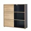 Germania Schiebetürenregal Mingle II - Anthrazit/Eiche Sonoma Dekor 2 Germania Schiebetürenregal Mingle II - Anthrazit/Eiche Sonoma Dekor -Buromobel Verkaufe schiebetuerenregal mingle ii anthrazit eiche sonoma dekor 5029396