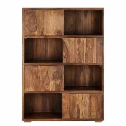 Ars Natura Schiebetürenregal Trangle - Sheesham massiv -Buromobel Verkaufe schiebetuerenregal trangle sheesham massiv 702706