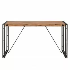 Ars manufacti Schreibtisch Manchester I - Akazie massiv/Metall -Buromobel Verkaufe schreibtisch manchester i akazie massiv metall 4875448