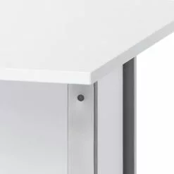 Maja Möbel Schreibtisch Merit II - Weiß / Silber - 120 x 80 cm 8 Maja Möbel Schreibtisch Merit II - Weiß / Silber - 120 x 80 cm -Buromobel Verkaufe schreibtisch merit ii alpinweiss 347587