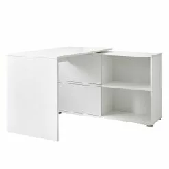 Germania Schreibtisch Mingle - Weiß/Eiche Sonoma Dekor -Buromobel Verkaufe schreibtisch mingle weiss eiche sonoma dekor 5029264