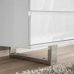 Fredriks Schreibtisch Paddington II - Hochglanz Weiß lackiert - mit 1 Container -Buromobel Verkaufe schreibtisch paddington hochglanz weiss lackiert mit 1 container 3375785