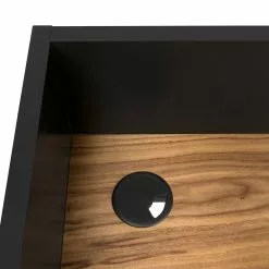 Temahome Schreibtisch Volga - Walnuss / Schwarz -Buromobel Verkaufe schreibtisch volga 3605245