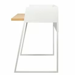 Temahome Schreibtisch Volga - Weiß / Eiche -Buromobel Verkaufe schreibtisch volga weiss eiche 1441934