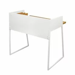 Temahome Schreibtisch Volga - Weiß / Eiche -Buromobel Verkaufe schreibtisch volga weiss eiche 1441942