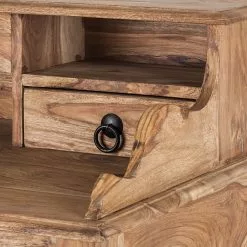 Wolf-Möbel Sekretär Bombay I - Sheesham massiv - Natur -Buromobel Verkaufe sekretaer bombay i sheesham massiv natur 1429043