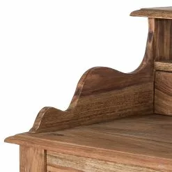 Wolf-Möbel Sekretär Bombay I - Sheesham massiv - Natur -Buromobel Verkaufe sekretaer bombay i sheesham massiv natur 1429044