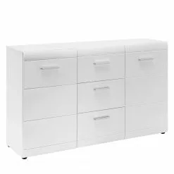 Germania Sideboard Adana - Hochglanz Weiß -Buromobel Verkaufe sideboard adana hochglanz weiss 5151904