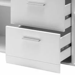 Germania Sideboard Adana - Hochglanz Weiß -Buromobel Verkaufe sideboard adana hochglanz weiss 5151908